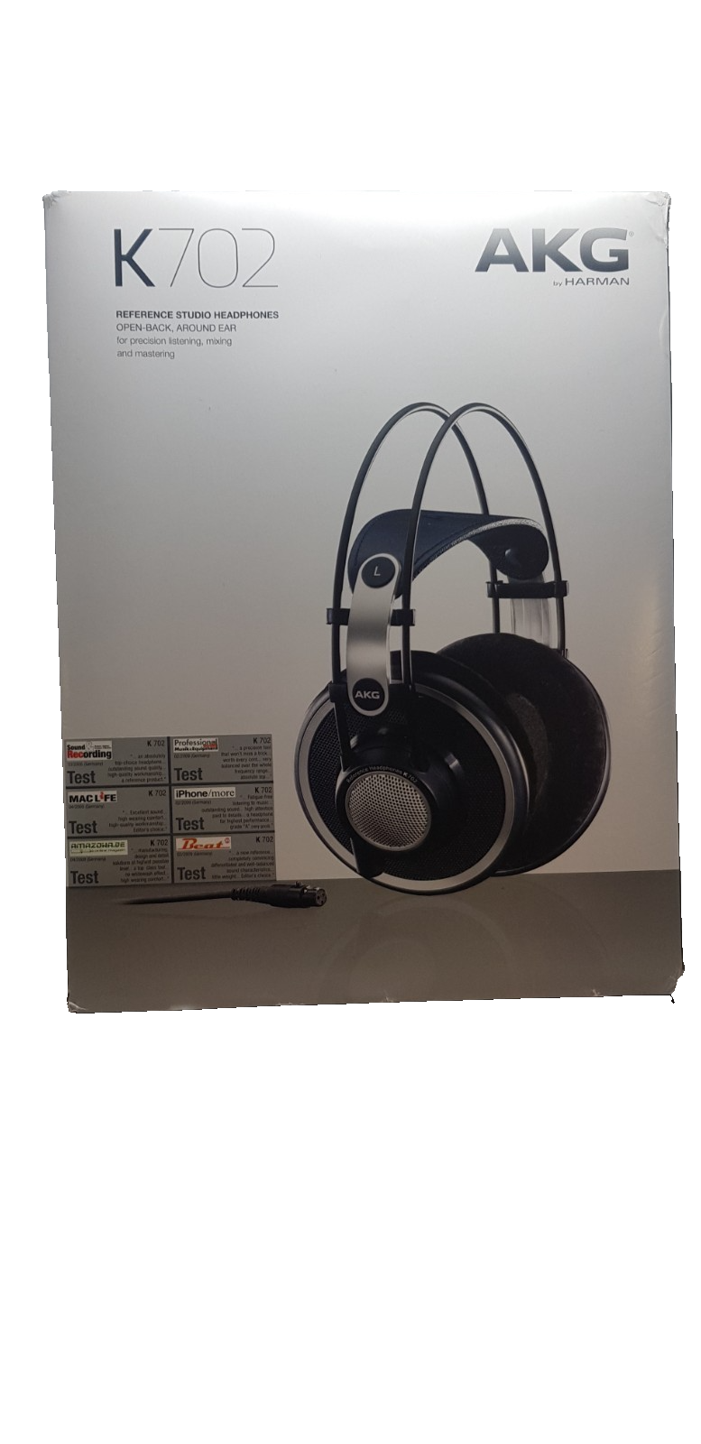 AKG K702 Over-Earr - Schwarz,B-Ware,Neuwertig! 2/20/1884