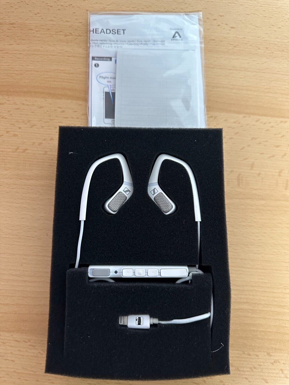 Sennheiser Ambeo Smart Headset, In-Ear-Kopfhörer, iOS, für 3D-Videosound