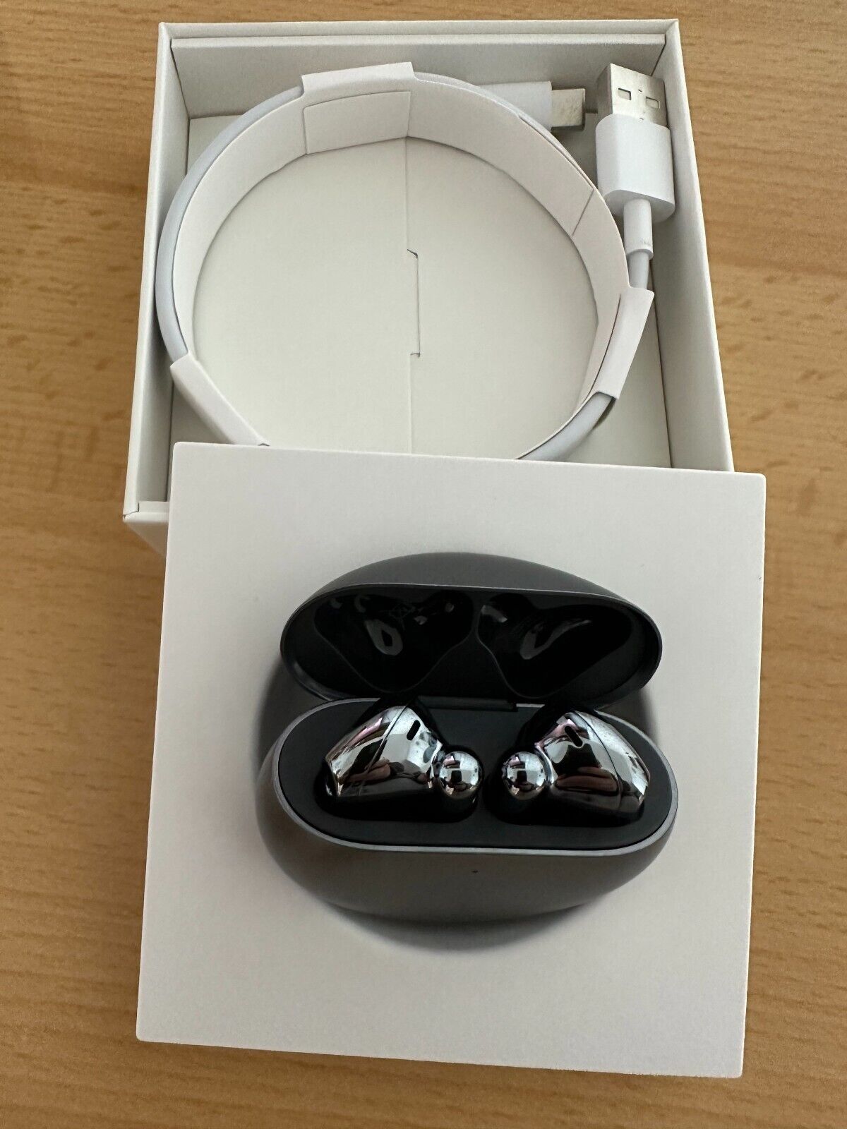 Huawei FreeBuds 4 Kabelloser In-Ear Bluetooth Kopfhörer - silber/grau