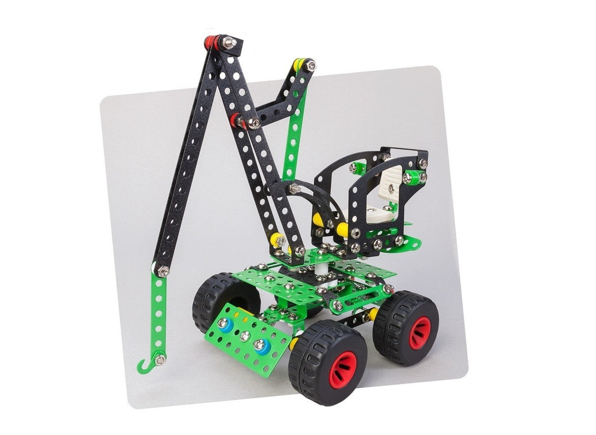 Konstruktionsspielzeug Metall Bausatz 5in1 Fahrzeuge ab 8 Jahren CONST PRO MANTA