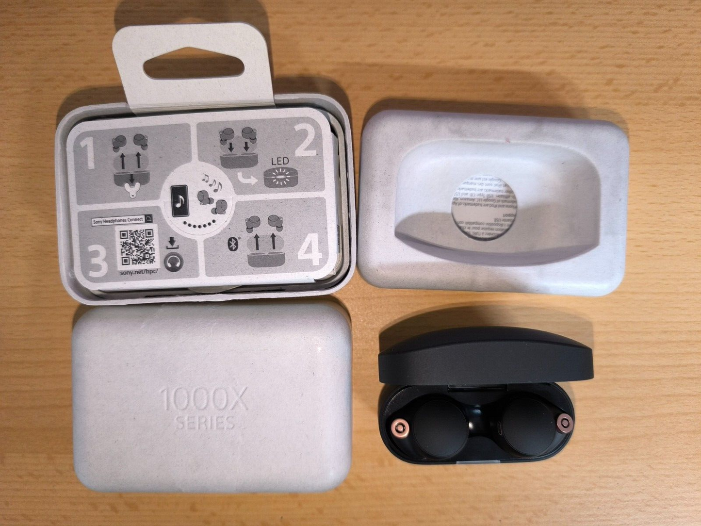 Sony WF-1000XM4 True Wireless Noise Cancelling-Kopfhörer Bluetooth In Ear Musik