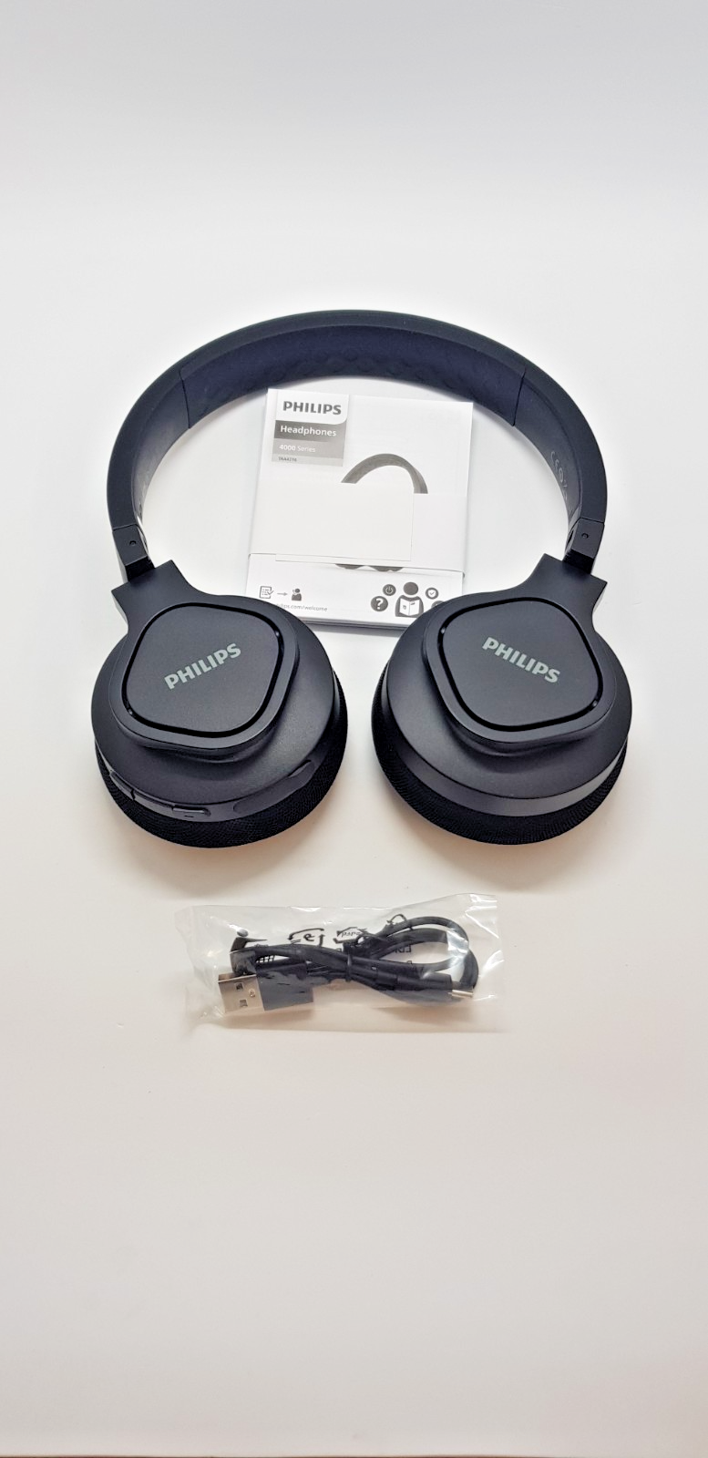 Philips TAA4216BK Wireless Sports Kopfhörer Bluetooth Over-Ear IP55 Wasserdicht