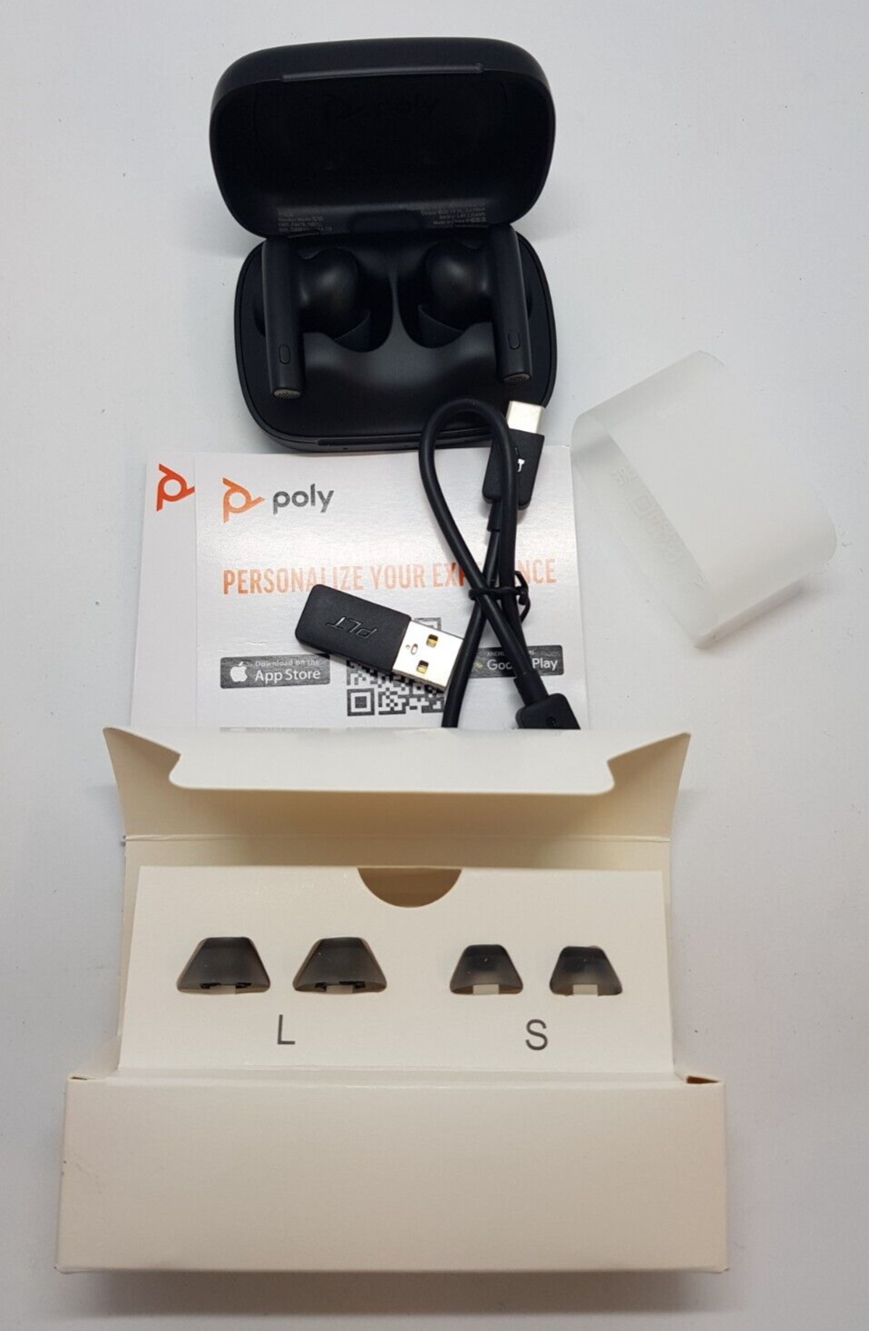 Poly Voyager Free 60 UC, schwarz (3/1/4994; 3/13/2402;1/17/3284) NEUWERTIG!!!/1