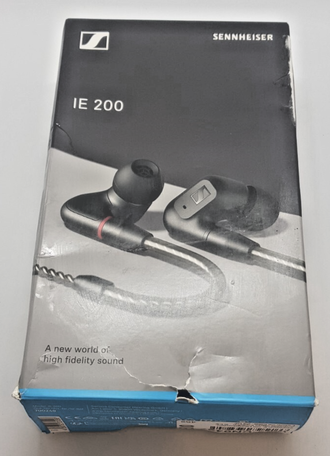 SENNHEISER IE 200 In-Ear-Kopfhörer B-WARE Schwarz NEUWERTIG! 3/22/1118