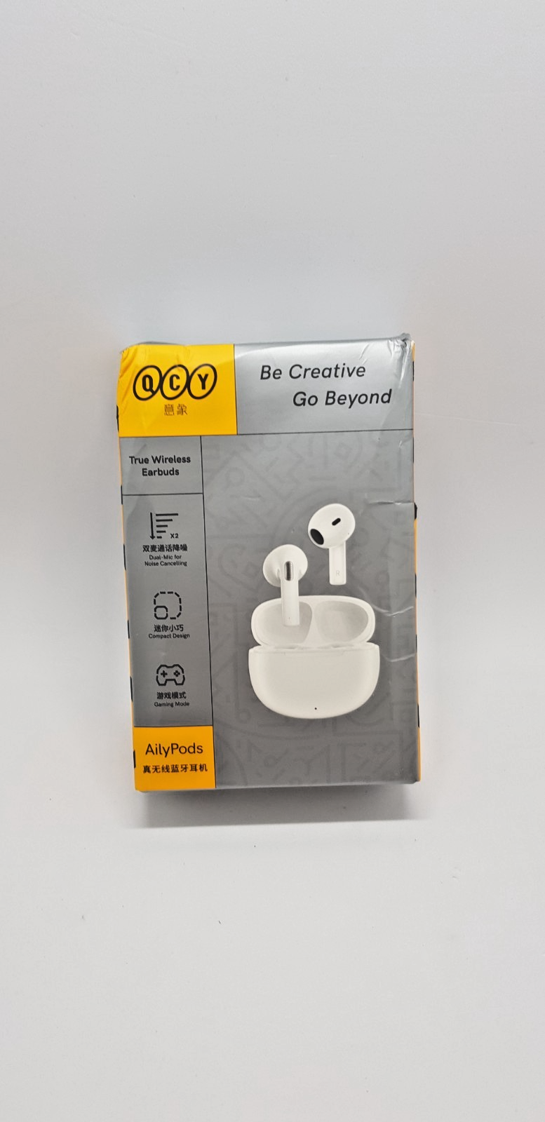 QCY T20 Kopfhörer-Drahtlose Weiß,B-Ware,Neuwertig,1/27/0770