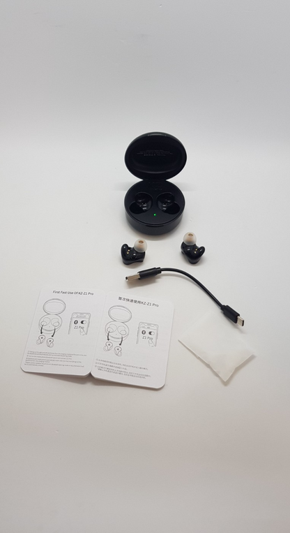 Airloop KZ Z1 Pro In-Ear Earbuds Mikrofon Bluetooth Gaming B-Ware Neuwertig