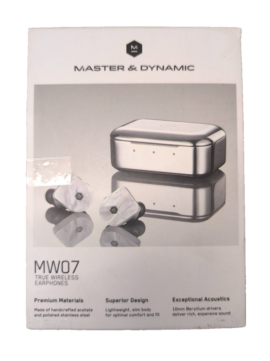 Master & Dynamic MW07 MB True Wireless Kopfhörer In Ear Kopfhörer Edelmetall