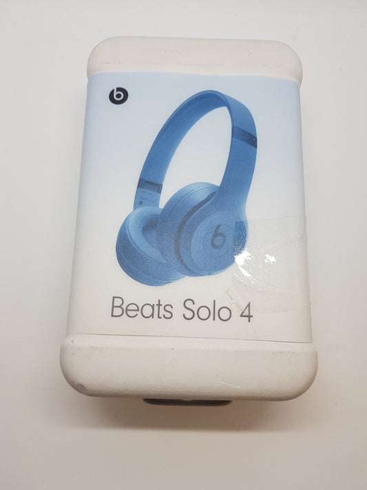 Beats Solo 4 On-Ear Headphones Bluetooth ANC Blau B-Ware Neuwertig