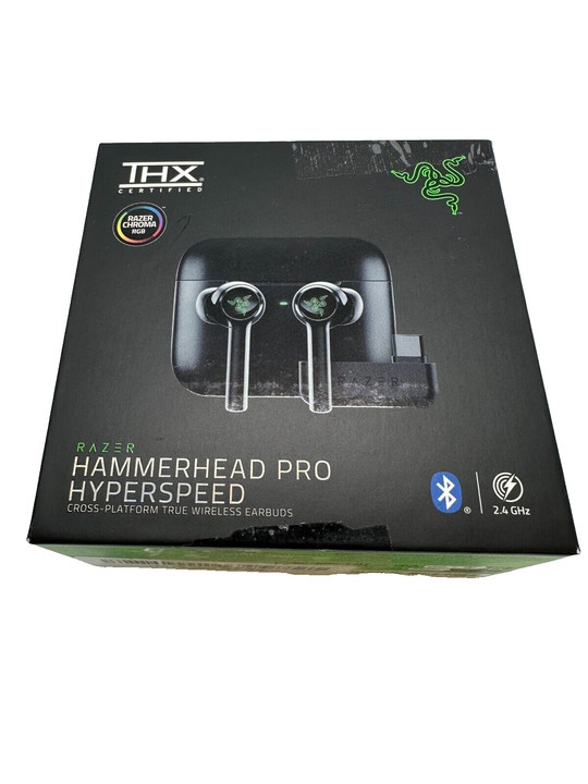 Razer Hammerhead Pro HyperSpeed True Wireless Gaming Earbuds PS5 Xbox PC Switch!