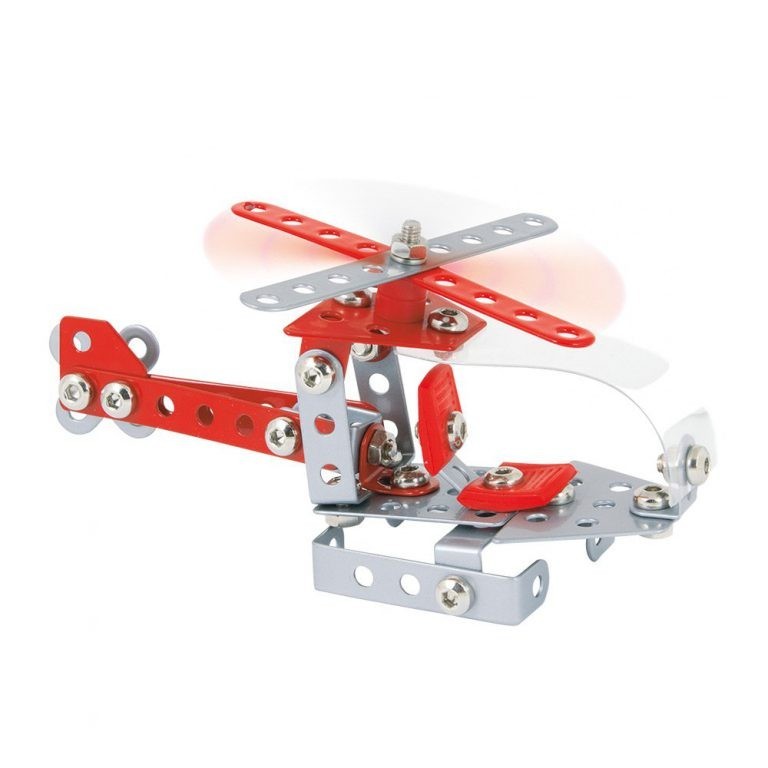 Konstruktionsspielzeug Metall Bausatz Helikopter ab 8 Jahren CONSTRUCTOR HELIOS
