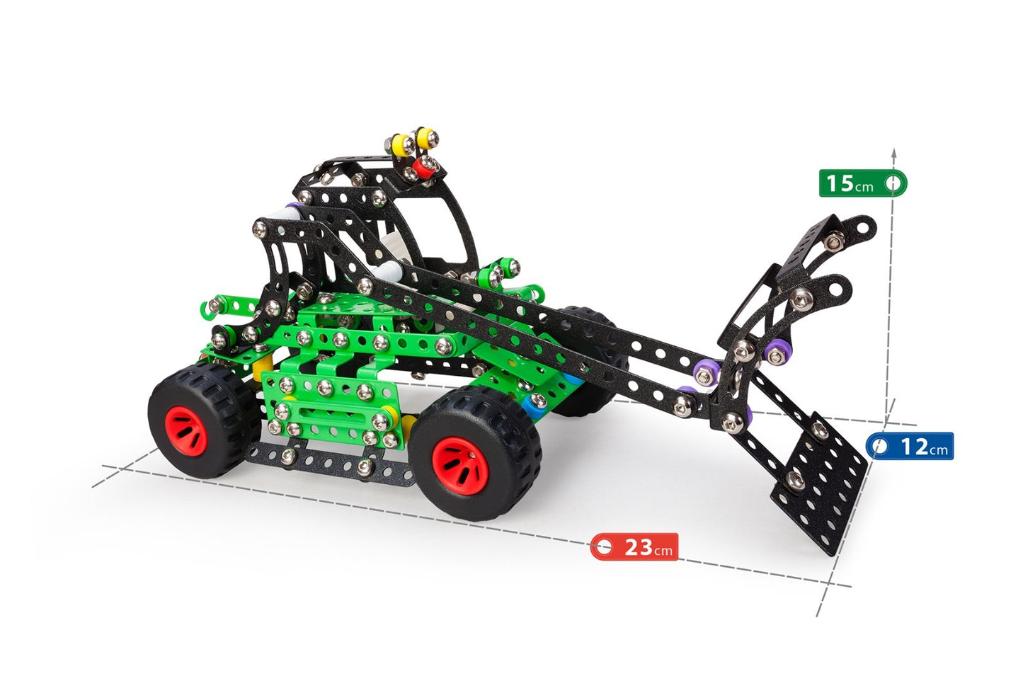 Konstruktionsspielzeug Metall Bausatz 5in1 Fahrzeuge ab 8 Jahren CONST PRO MANTA