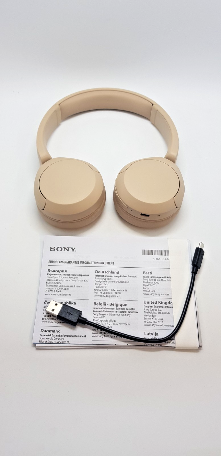 Sony WH-CH520 ,B-Ware, Neuwertig!!!3/25/7490