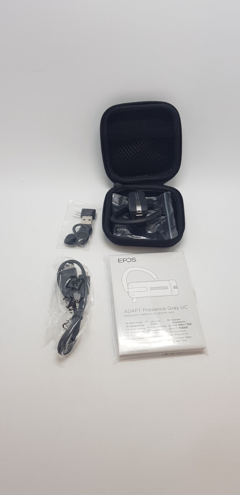 EPOS ADAPT Presence Grey UC Headset, Bluetooth, Ohrbügel, NEUWERTIG! 2/24/2096