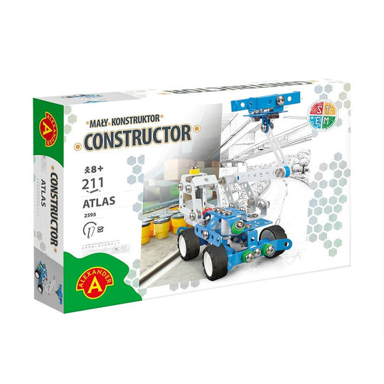 Konstruktionsspielzeug – ATLAS (Aerial Platform) – Metall-für Kinder ab 8 Jahren