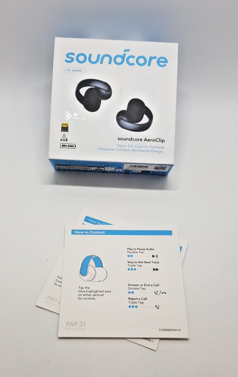 Soundcore AeroClip B-Ware Neuwertig! 1/35/1735