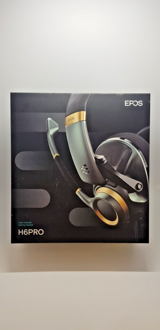 EPOS H6 Pro Over-Ear Headset Mikrofon Gaming PC B-Ware Neuwertig