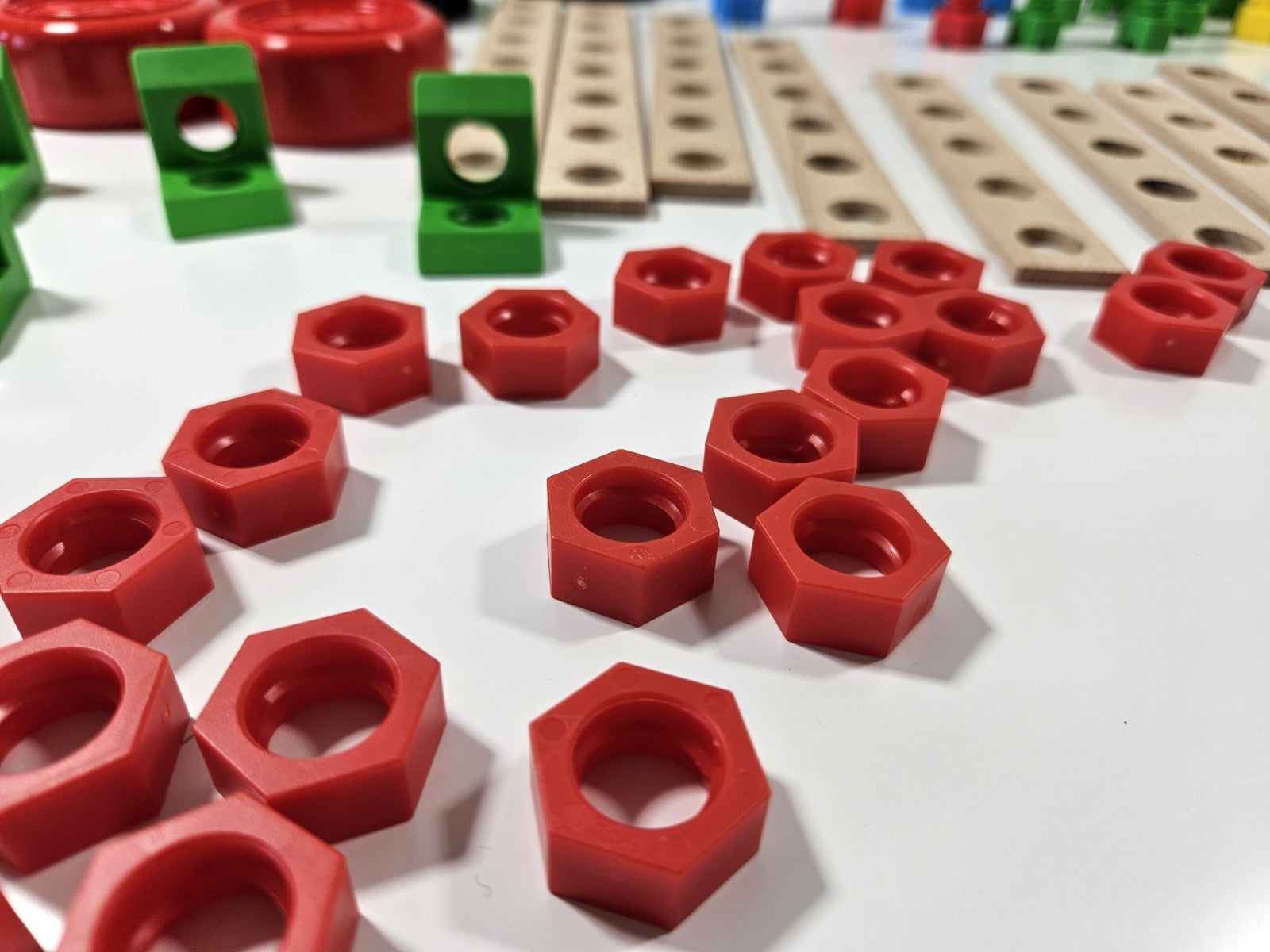 Konstruktionsspielzeug Holz  ab4Jahren CONSTRUCTOR JUNIOR 3×1 OFF ROAD VEHICLE