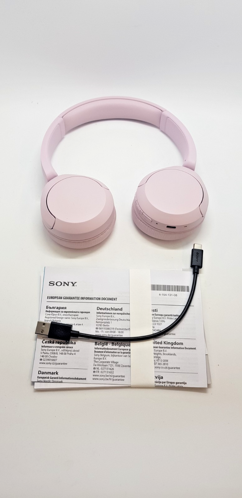 Sony WH-CH520 B-Ware, Neuwertig!!! 2/25/3453 3/29/4678
