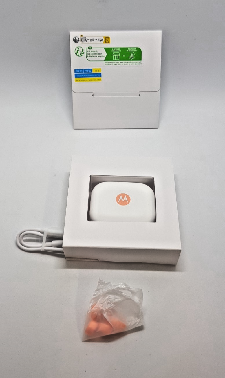 Motorola Moto Buds True Wireless Earbuds Bluetooth ANC Coral Peach B-Ware