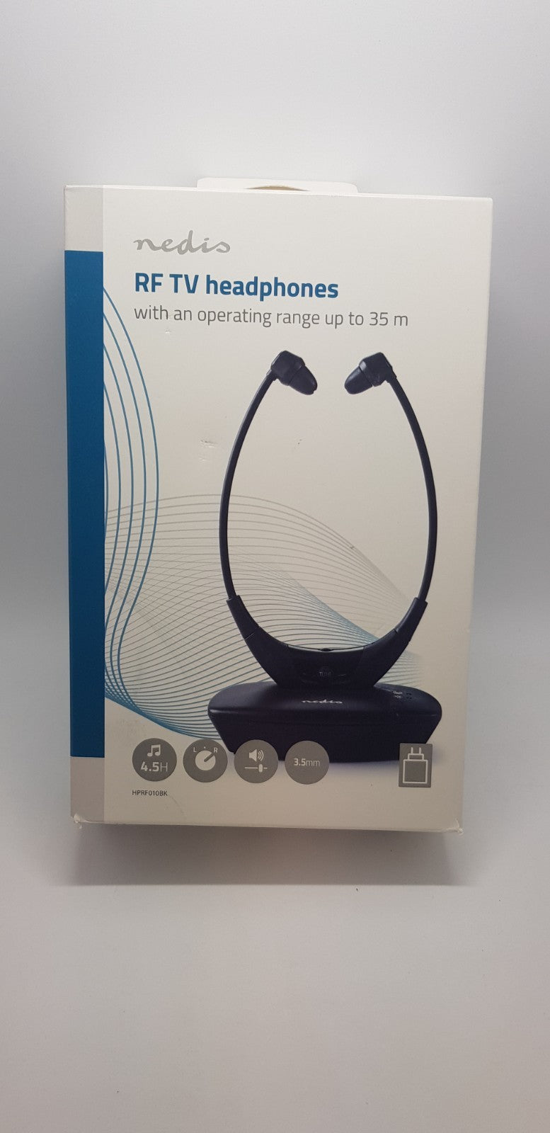 NEDIS Wireless TV Headphones B-Ware, NEUWERTIG! 3/30/9079