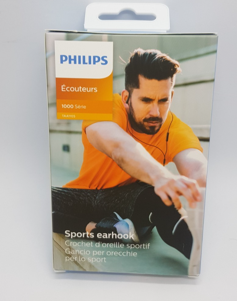 Philips TAA1105BK In-Ear Kopfhörer mit Mikrofon - Schwarz Neu