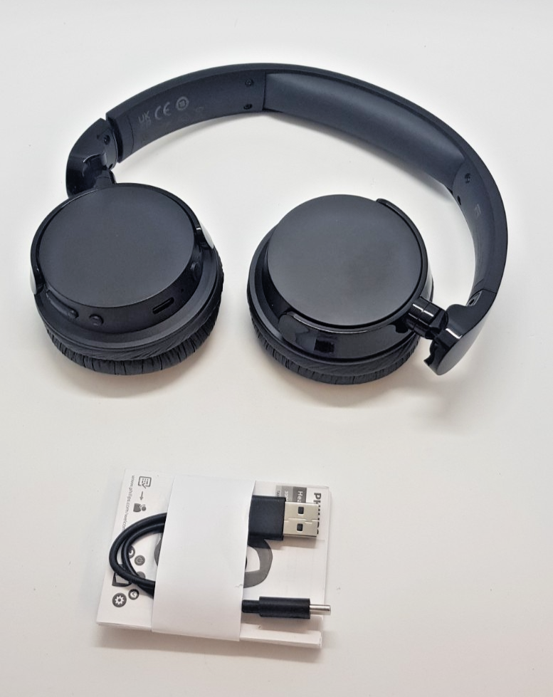 Philips TAH3209BL Over-Ear Headphones Bluetooth ANC Schwarz B-Ware Neuwertig
