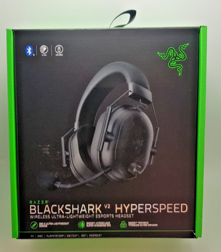 Razer BlackShark V2 HYPERSPEED B-Ware Neuwertig 3/13/7483