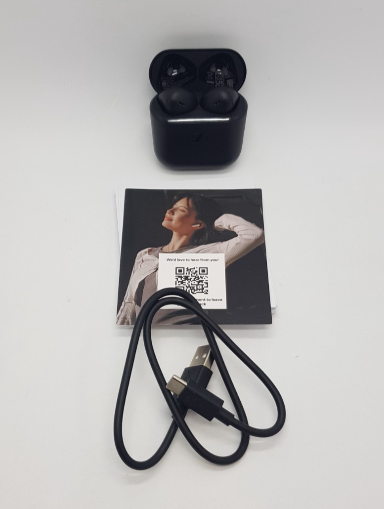 SENNHEISER Accentum Open, In-ear Kopfhörer Bluetooth Black, B-Ware,Neuwertig