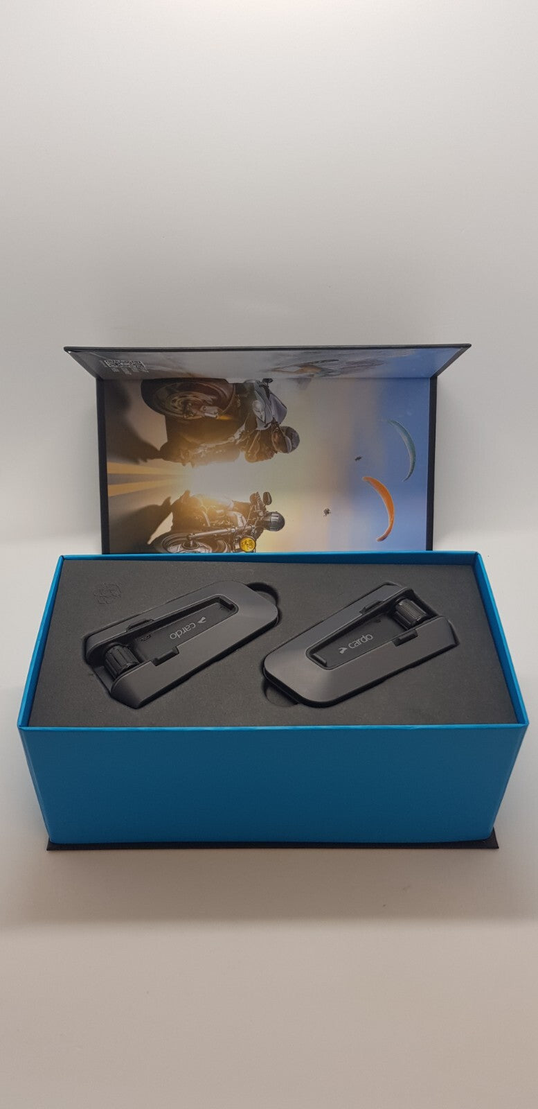 Cardo Packtalk Edge Motorrad  Headset  Sprechanlage,B-Ware,Neuwertig,1/18/1250