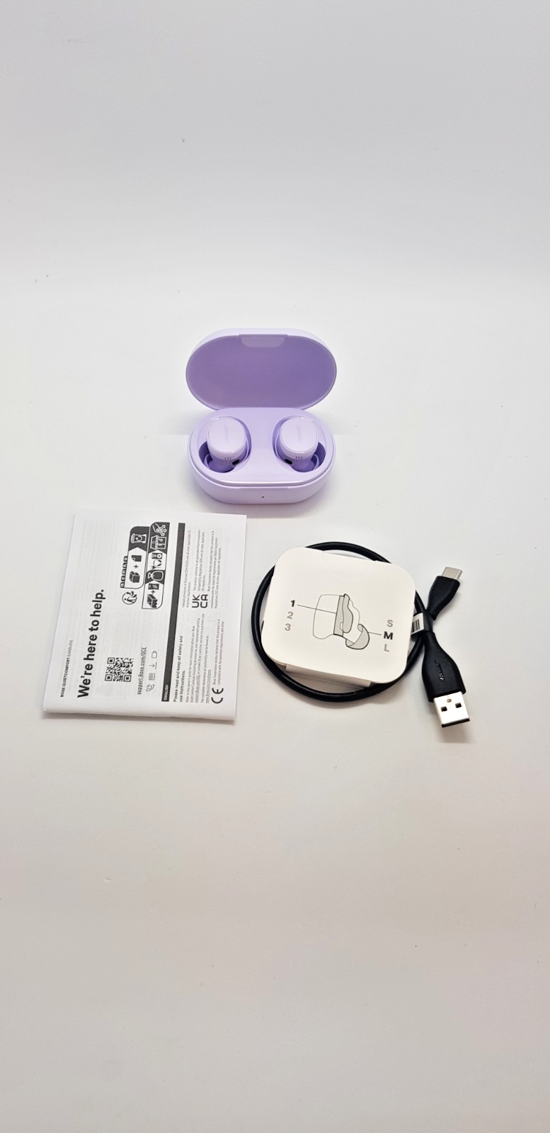 BOSE Quiet Comfort Earbuds True Wireless  Lila B-Ware Neuwertig 2/26/0459,6872