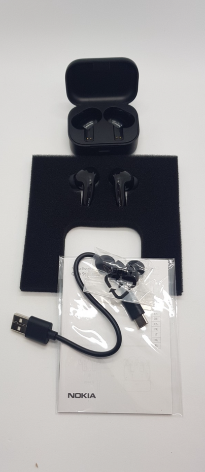 Nokia E3500 True Wireless Earbuds Kopfhörer Bluetooth 5.0 Kabellos, schwarz