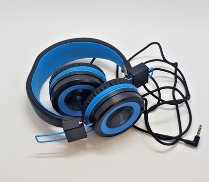 iClever Bluetooth Kinder Kopfhörer Over-Ear LED Lights B-Ware Neuwertig!