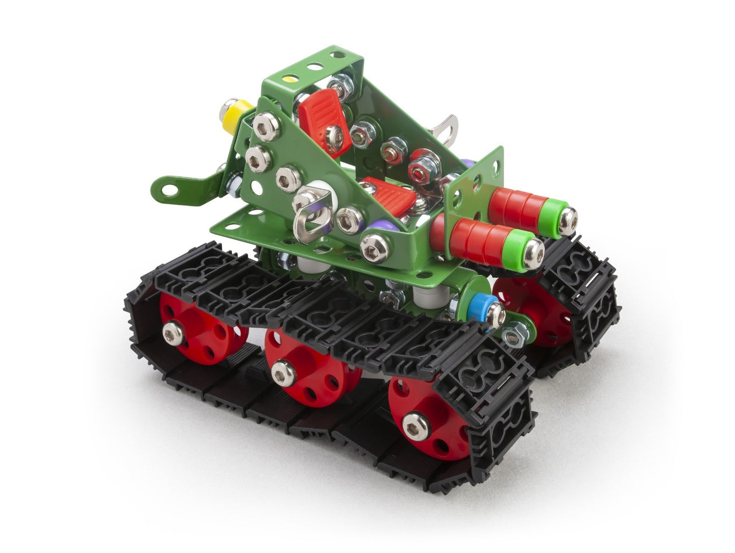 Konstruktionsspielzeug Metall Baus Kettenfahrzeug ab 8 Jahren CONSTRUCTOR TANKY