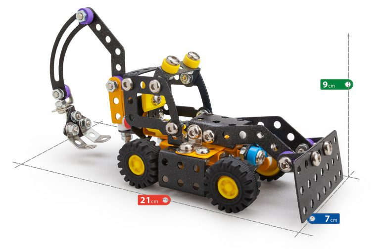 Konstruktionsspielzeug Metall Bausatz Geländewagen ab 8 Jahren – CONSTRUCTOR JAY