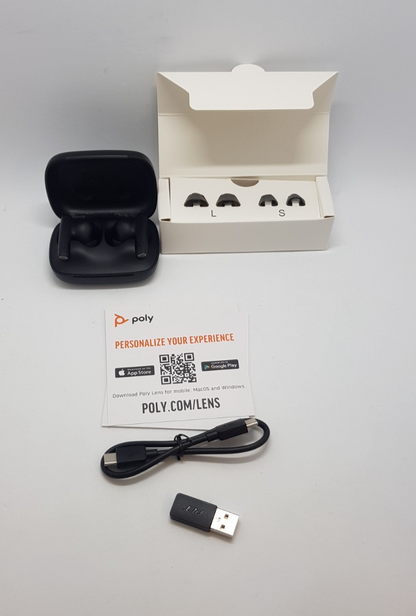 Poly Voyager Free 60  True Wireless Earbuds Bluetooth ANC Office B-Ware Neuwer!