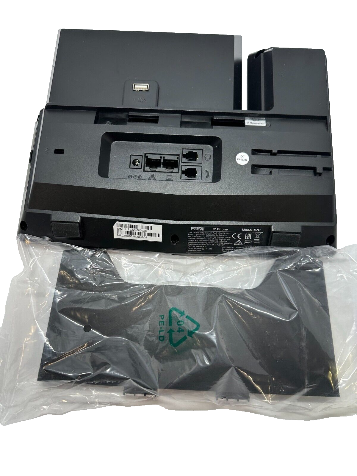 FANVIL X7C - Schwarz, B-Ware