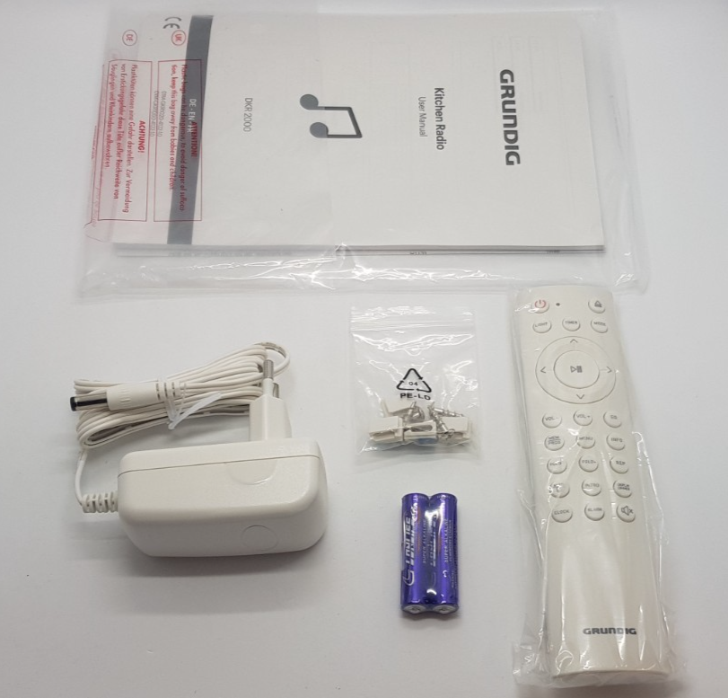 Grundig GKR1020 DKR 2000 Küchenradio | BT, DAB+, Wifi | Weiß |