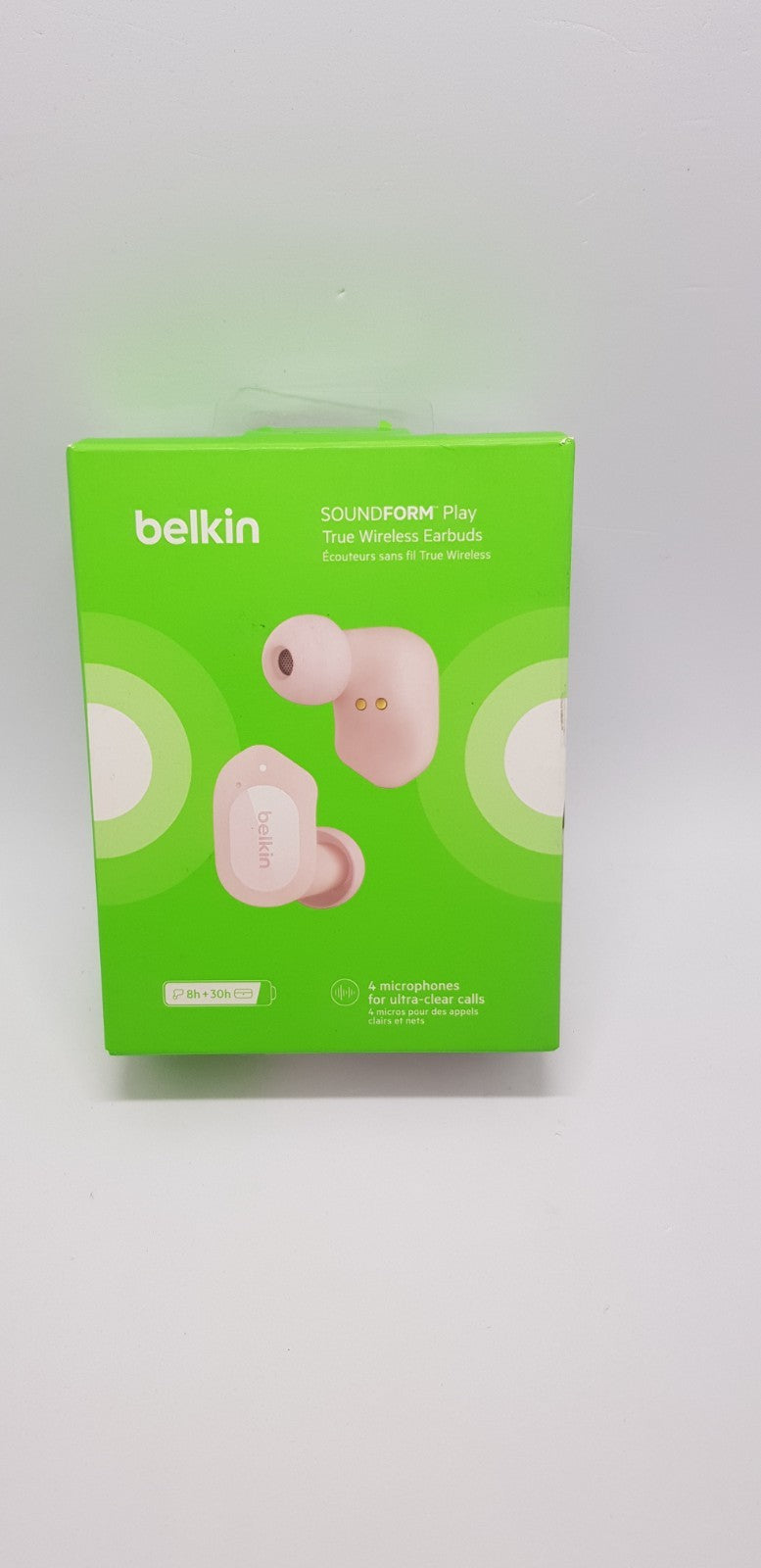 Belkin In Ear Kopfhörer Audio Zubehör SOUNDFORM 3 EQ,B-Ware,Neuwertig.2/32/2736