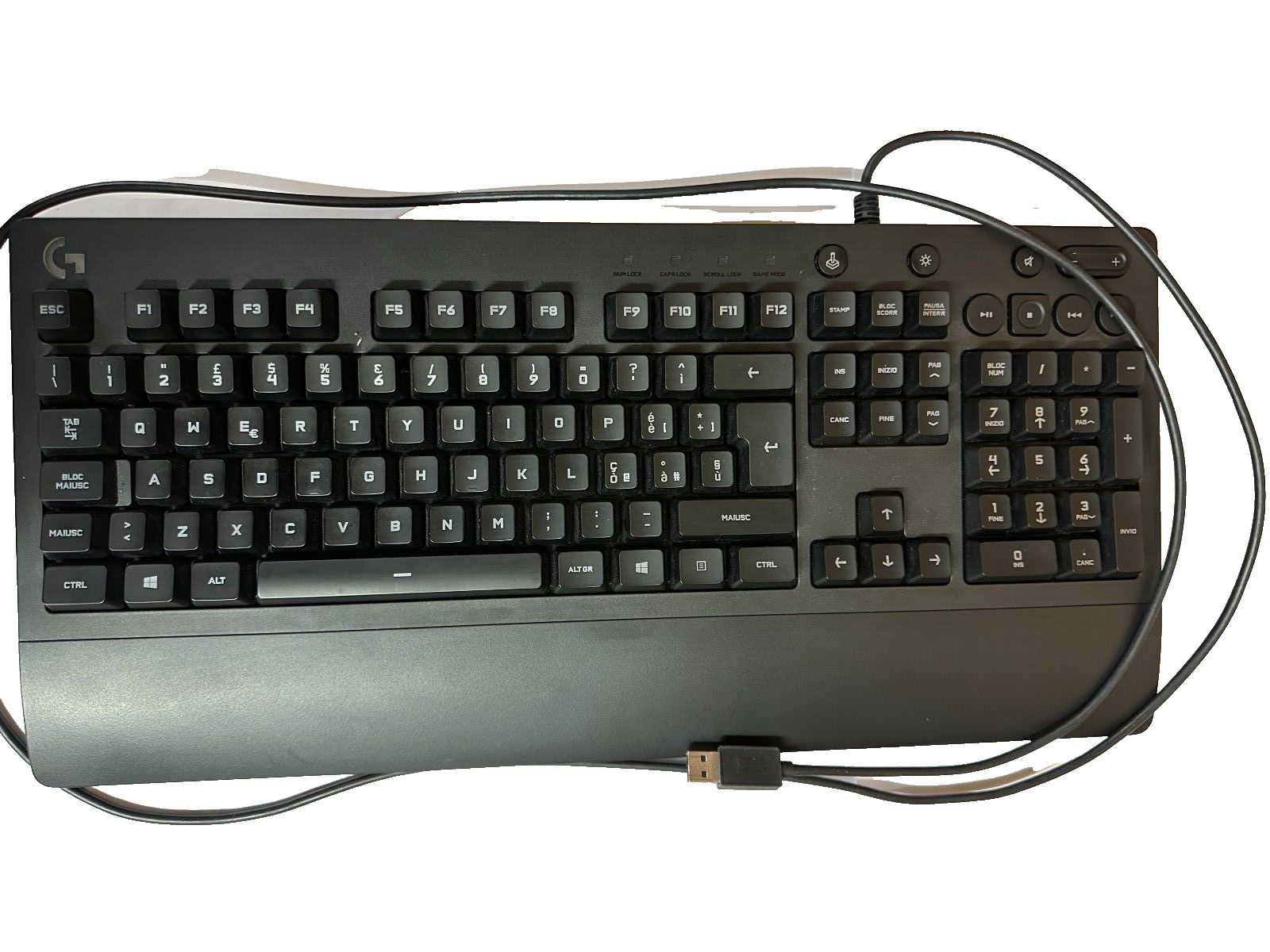 Logitech G213 Prodigy QWERTY Gaming-Tastatur,RGB-Beleuchtung,US QWERTY-LayoutOVP