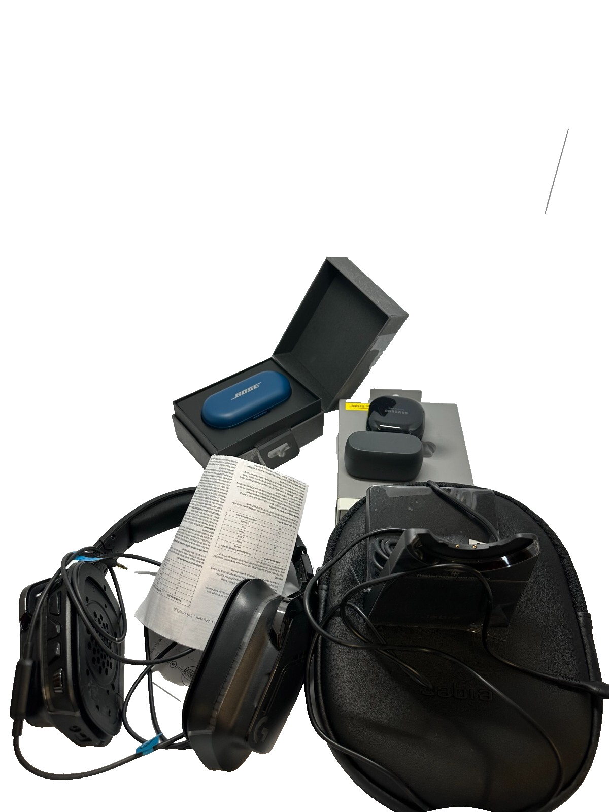 Kopfhörer Jabra,Bose,Samsung,Jabra,Logitech,Sammlung Defekt(2)