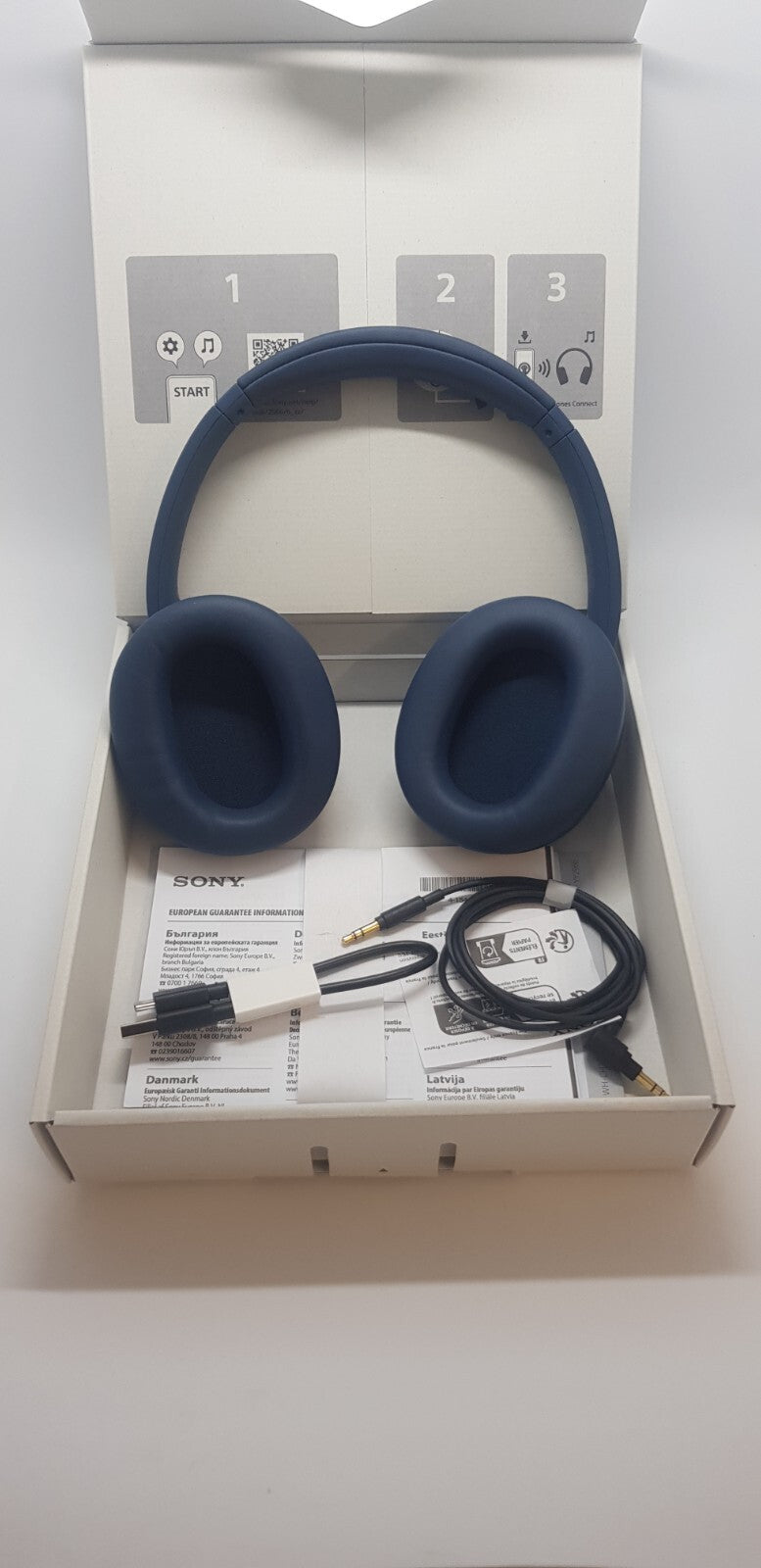 Sony WH-CH720 Blau, B-Ware. NEUWERTIG! 1/31/6040,6054