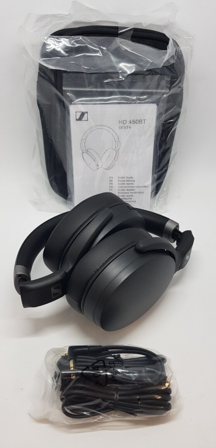 Sennheiser HD 450 BT schwarz, B-Ware,3/12/5238,7366 Neuwertig !!!1