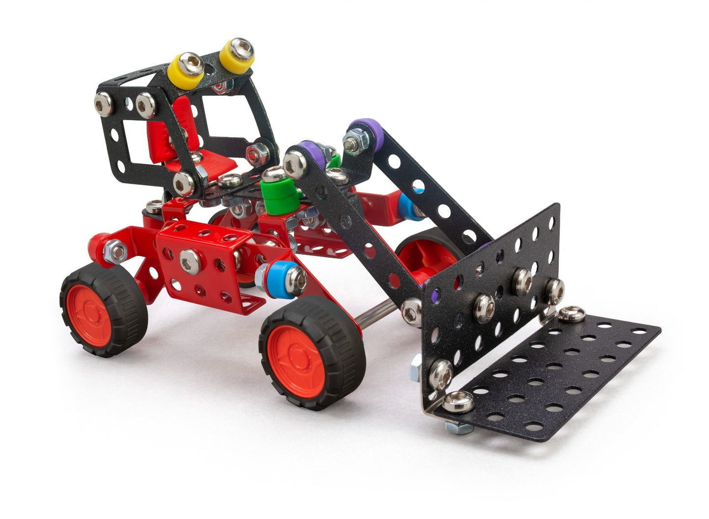 Konstruktionsspielzeug Metall Bausatz Kranfahrzeug ab 8 Jahren CONSTRUCTOR KRAMY