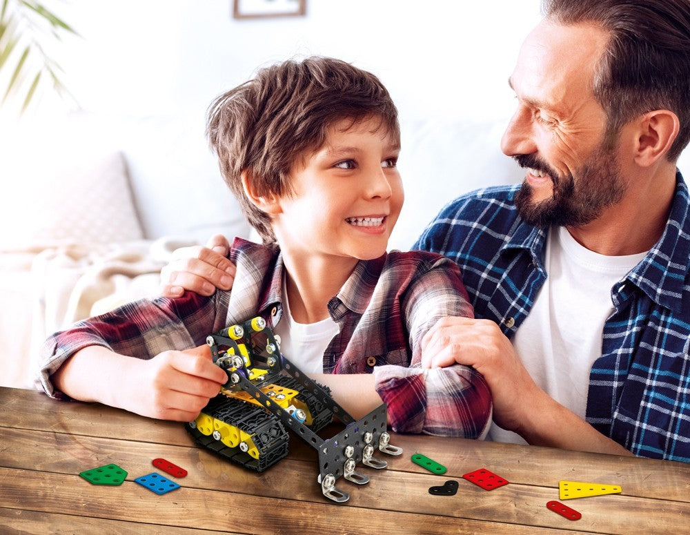 Konstruktionsspielzeug Metall Bausatz Fahrzeug ab 8 Jahren – CONSTRUCTOR DETY