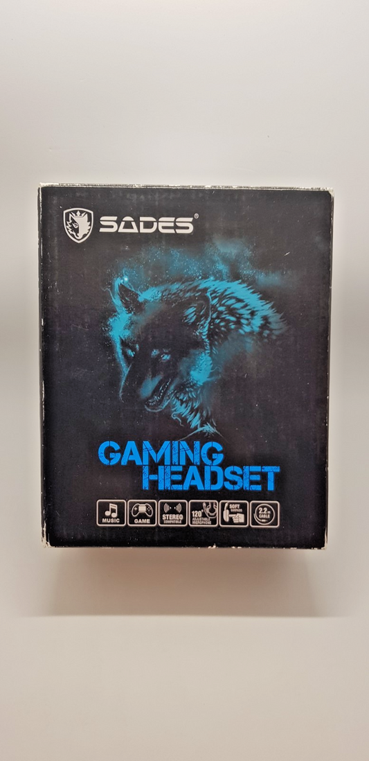 SADES SA901 7.1 Gaming Headset USB Mikrofon PC PS5 B-Ware Neuwertig