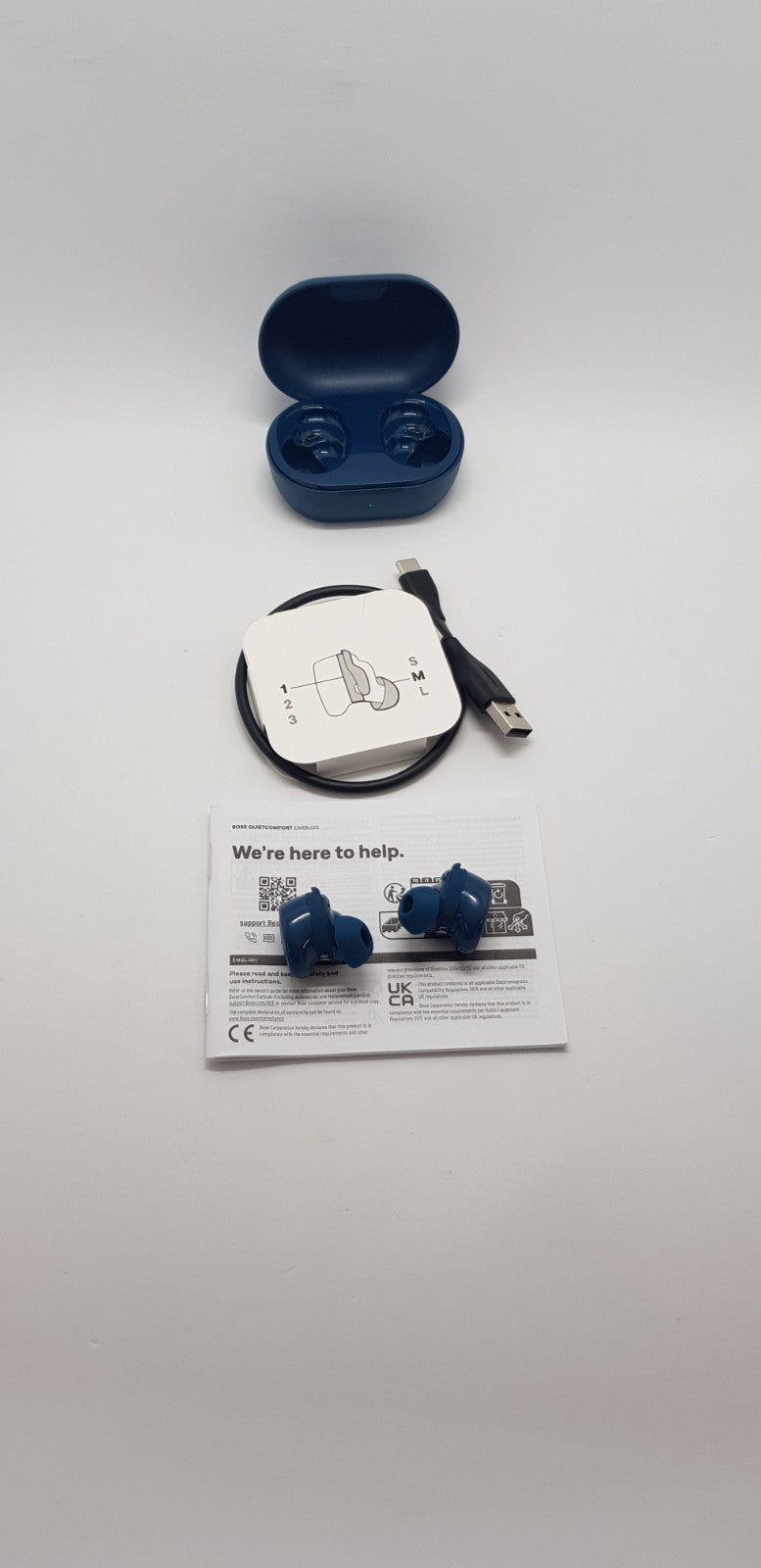 BOSE QuietComfort Earbuds Twilight Blue B-Ware,Neuwertig  2/32/1682 1/34/3430