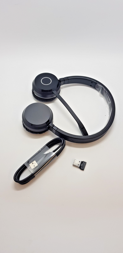 Jabra Evolve 65 TE Bluetooth Headset Mikrofon Office PC B-Ware Neuwertig