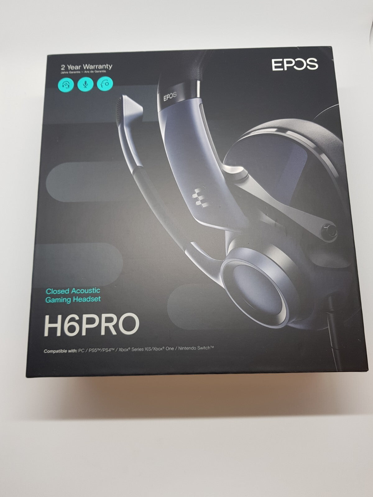 EPOS H6Pro Gaming Kopfhörer,B-Ware,Neuwertig.2/26/0743