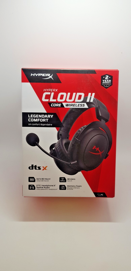 HyperX Cloud II Wireless Gaming Headset PS5 Xbox PC Mikrofon B-Ware Neuwertig