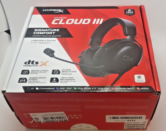 HyperX Cloud III ,B-Ware! Neuwertig 1/30/7670